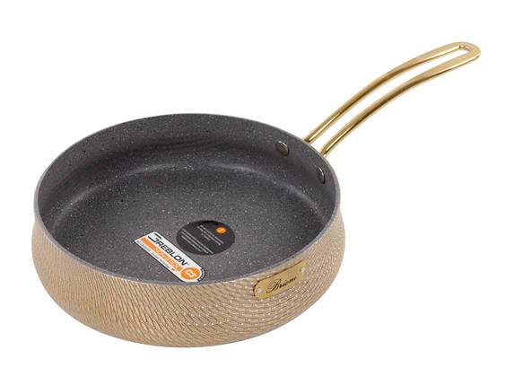 Сковорода антипригарна Brioni Elegance 26х6 см 4 мм завтовшки 1764-036 VE, фото 1