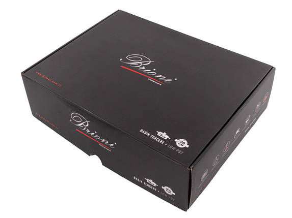 Стільник антипригарний зі скляною кришкою Brioni Royal Stone gold 26 см 2.8 л 3.5 мм товщиною 1764-043 VE, фото 2