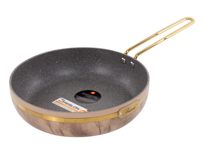 Сковорода антипригарна Brioni Selection Biege 24х6 см 3,5 мм завтовшки 1764-055 VE