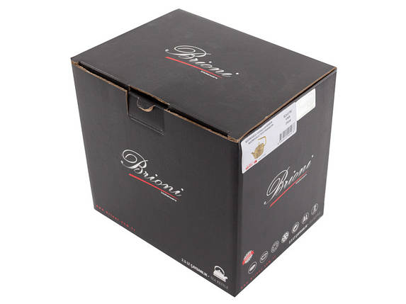 Чайник зі скляною кришкою Brioni Selection Biege 2.5 л 3.5 мм завтовшки 1764-058 VE, фото 2