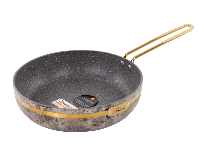 Сковорода антипригарна Brioni Selection Cream 24х6 см 3,5 мм завтовшки 1764-062 VE