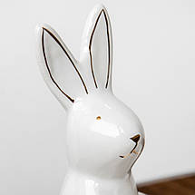 Підставка керамічна під яйце Великодній Кролик 10х7х11 см 15007-002 VE, фото 4