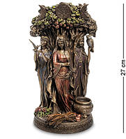 Статуэтка Veronese Геката Триединая Богиня Дева, Мать и Старуха 27х13х15 см 1904784 алтарная фигурка