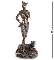 Статуэтка Veronese Баст - богиня любви, красоты и домашнего очага 26х11х10 см 1904167 полистоун