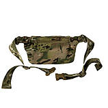 Чоловіча сумка бананка на пояс тактична, мультикам з півкільцями для кріплення додаткового спорядження, Кордура, фото 6