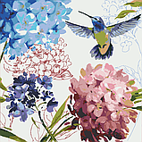 Комплект картин за номерами Riviera Blanca Веселковий сад (ITR-078) 3 шт в наборі, фото 3