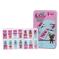 Настольная игра домино «L.O.L. Surprise» в жестяной коробке Spin Master - игры SM98408/6052514