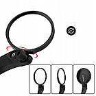 Комплект Ліве + Праве Велосипедне дзеркало заднього виду на кермо / Велозеркало / Дзеркало для велосипеда, фото 4