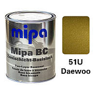 Daewoo 51U Металлик база авто краска Mipa 1 л