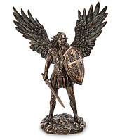 Статуэтка Veronese Архангел Михаил 27х21х6 см 1906714 полистоун с бронзовым покрытием
