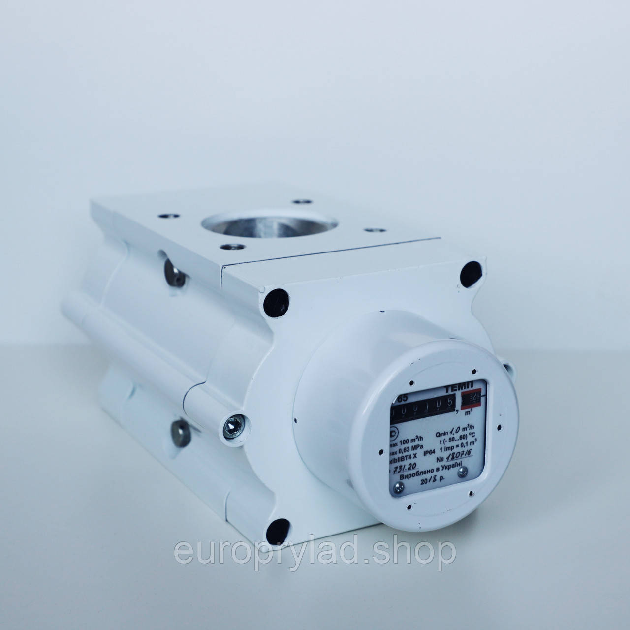 Лічильник газу роторний ТЕМП G65 DN80 1/100, фото 1