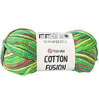 YarnArt COTTON FUSION (Ярнарт Коттон Фьюжн)  № 3651 (Пряжа бавовна, нитки для в'язання)