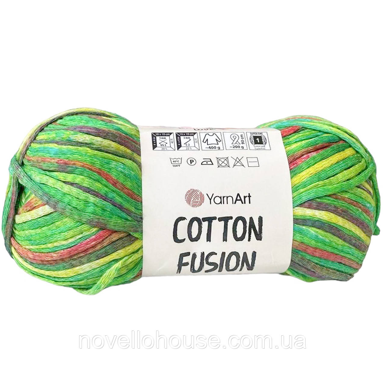 YarnArt COTTON FUSION (Ярнарт Коттон Фьюжн)  № 3651 (Пряжа бавовна, нитки для в'язання)