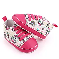 Дитячі пінетки-кеди для дівченки 11.5см