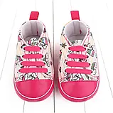 Дитячі пінетки-кеди для дівченки 11.5см, фото 4