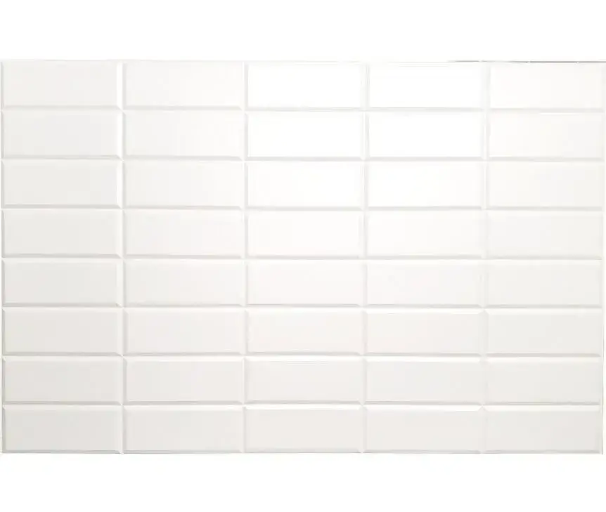 Декоративна панель Альтаїр ПВХ Туніс білий 105*65 см