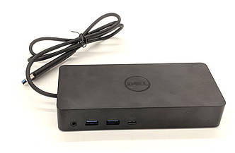 Док-станція Dell D6000 (USB 3.0, USB Type-C, HDMI, DisplayPort, Gigabit Ethernet)