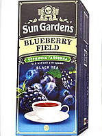 Чай черный Sun Gardens Blueberry Field черника 25 пакетов