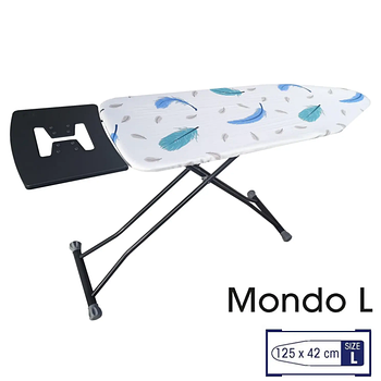 Прасувальна Розкладна Дошка для прасування Casa Si Mondo L 125x42 Grey/Blue Feathers (CS93570L342) Австрія