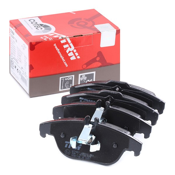 Задні колодки Мерседес W204, C207, GLK X204 (A0004200205) TRW GDB1738, фото 1