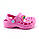 Дитячі рожеві крокси Crocs тм Віталія, фото 2