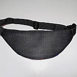 Поясна сумка бананка для хлопчика текстильна яскравий принт симпсони, фото 2