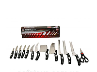 Набір професійних ножів Mibacle Blade World Class 12 ножів + ножиці v185