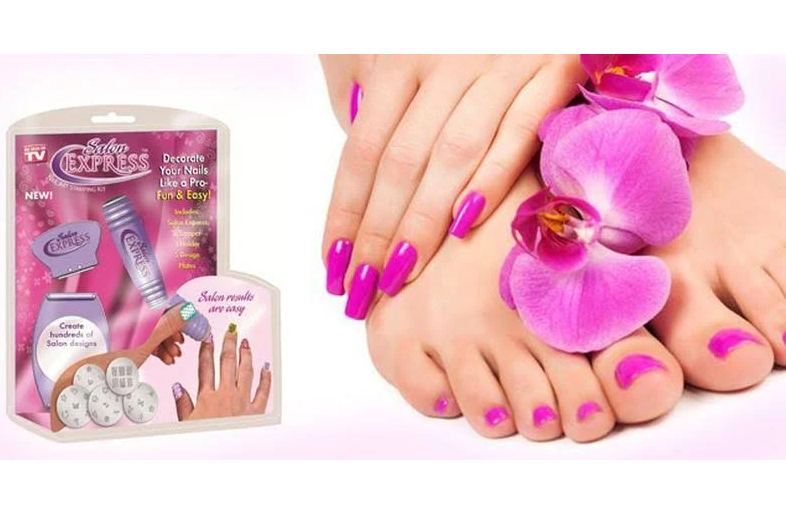 Набір для розпису Ногтей Салон Експрес Decorate Your Nails Like A Pro УЦЕНКА s542