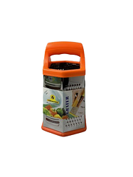 Тертка металева кухонна із пластиковою ручкою "Слайс топ" 20 см Helios 7435