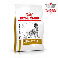 АКЦИЯ! Royal Canin Urinary S/O сухой лечебный корм для собак при мочекаменной болезни, 11кг+2кг