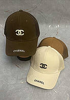 Коттоновая кепка с сеткой оптом "Chanel" производитель Китай