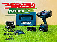 Акумуляторний Гайковерт Безщітковий Makita 2100Nm (36В-8А) Квадрат 3/4 Ударний гайкокрут 36V