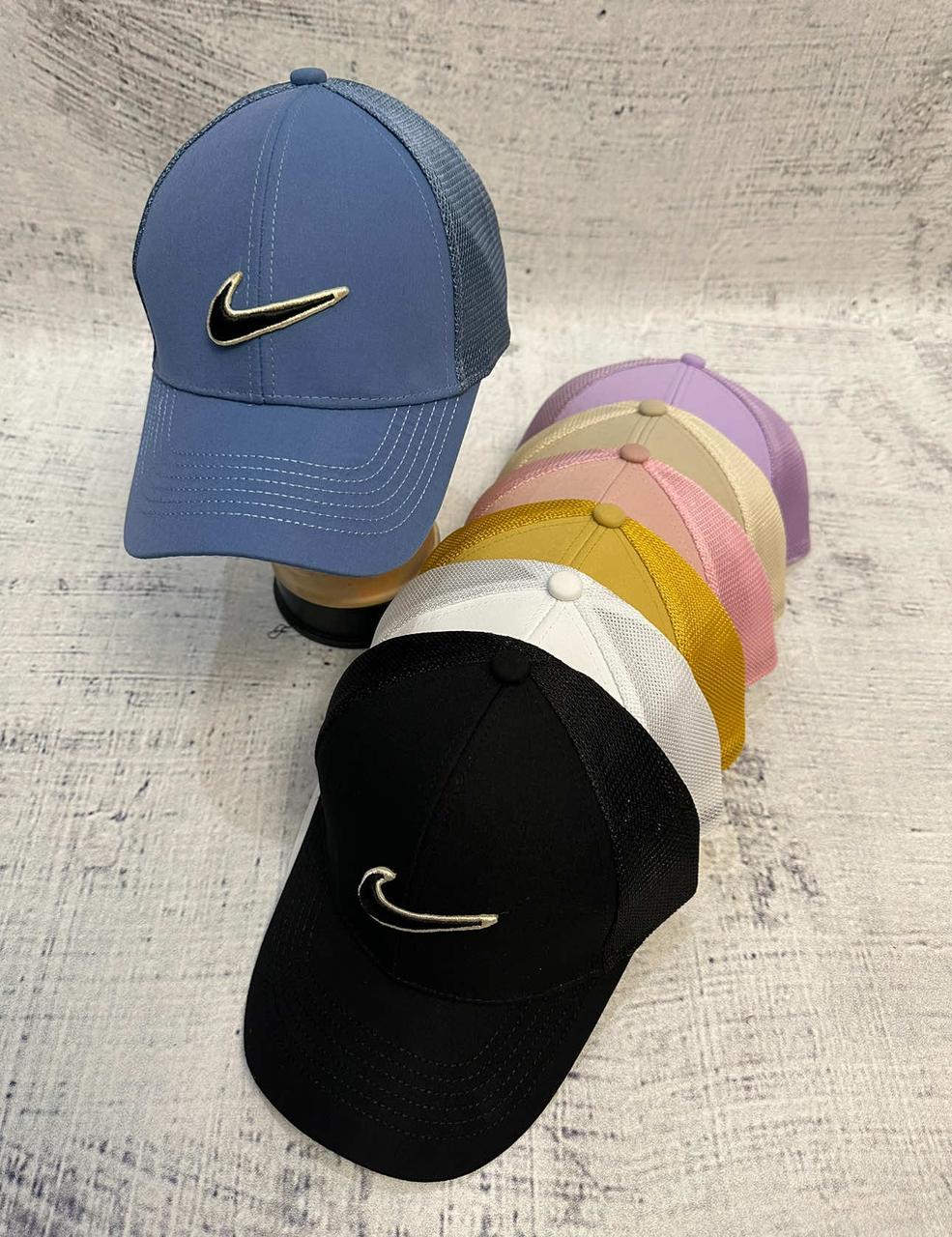 Оптом Літні кепки на дорослих із сіткою "Nike" Китай