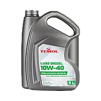 Моторна олива TEMOL LUXE DIESEL 10W-40 5л (Напівсинтетична)