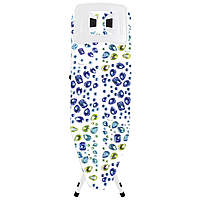 Прасувальна Розкладна Дошка для прасування Casa Si Lady 122x38 White/Blue Crystals (CS93574R267) Австрія, фото 10