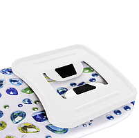 Прасувальна Розкладна Дошка для прасування Casa Si Lady 122x38 White/Blue Crystals (CS93574R267) Австрія, фото 11