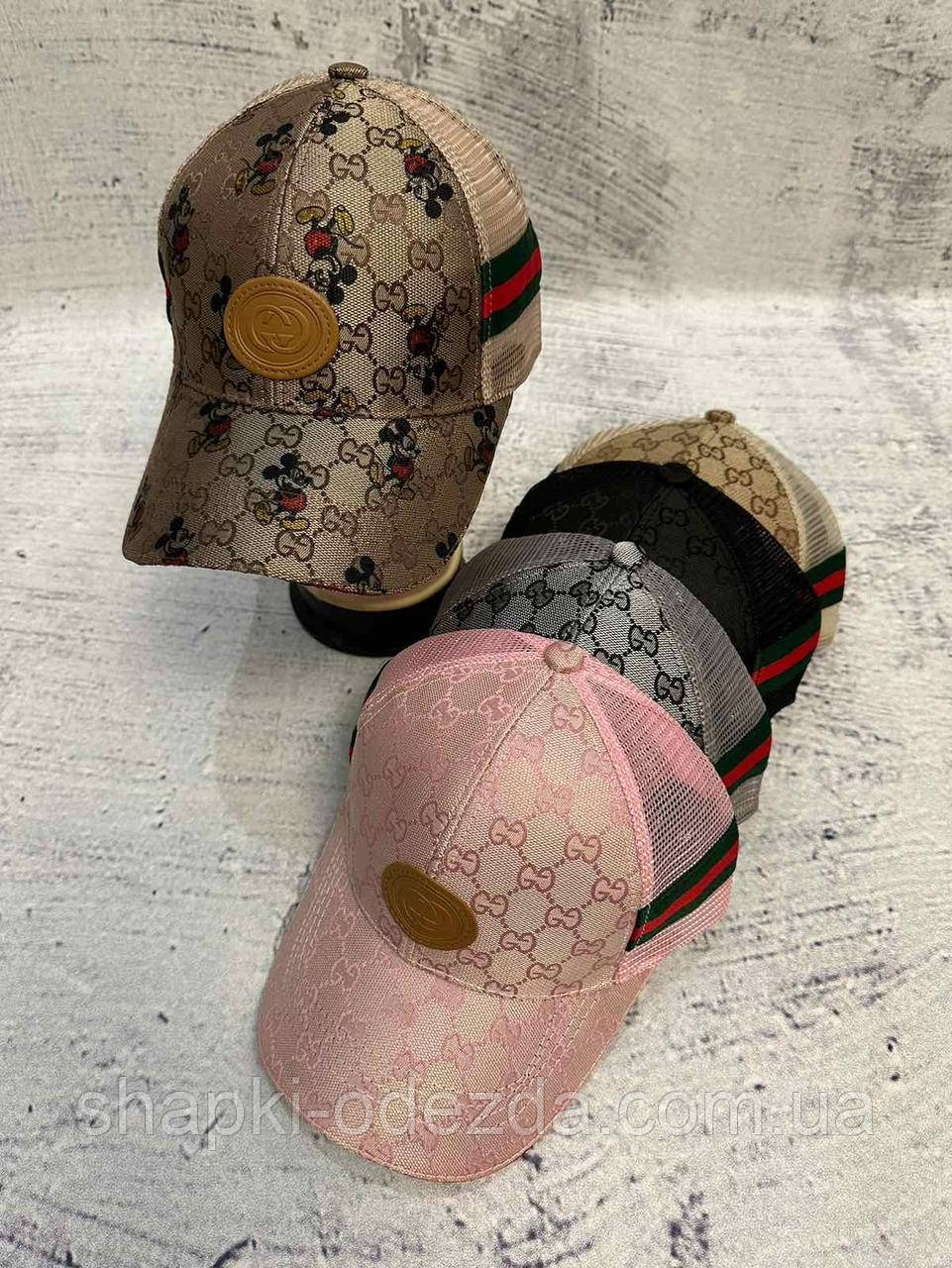 Кепка із сіткою з Китаю оптом "Gucci" в Україні
