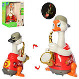Гусак саксофіст Hola Toys 6111-red Музична іграшка Червоний, фото 6