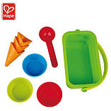 Набір для пісочниці Магазин морозива Hape E4057 Ігровий набір для піску, фото 3