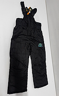 Полукомбинезон, штаны зимние на подтяжках детские размер 104 х206