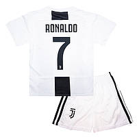 Детская футбольная форма RONALDO 7 Ювентус Adidas 2018-2019 Home 115-125 см (set2607_97470)