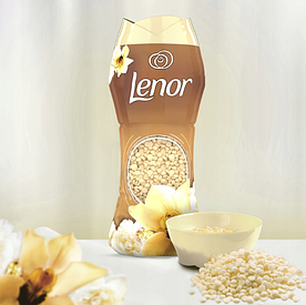 LENOR Ароматичні намистини для білизни GOLD ORCHID Ваніль 210г