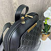 Жіночий міський рюкзак мішок трансформер, жіночий рюкзачок чорний, фото 3
