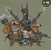 M-Tacфутболка Rex team Light Olive M, фото 6