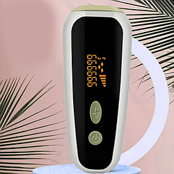 Фотоепілятор лазерний для видалення волосся (W33) Білий / Жіночий фотоепілятор / Домашній епілятор
