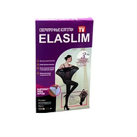 Жіночі Нервові колготки ElaSlim з надміцних матеріалів Чорні М 208
