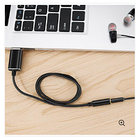 Комбінований звуковий USB адаптер на 3.5 мм М 1161