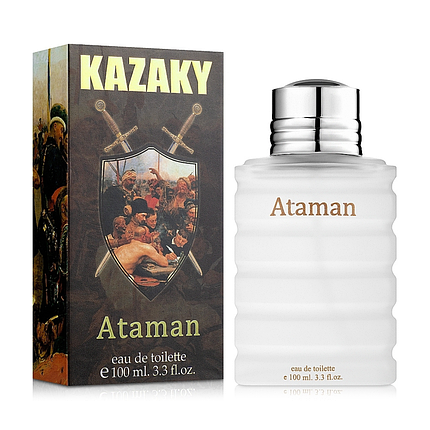 Туалетна вода для чоловіків KAZAKY ATAMAN, 100 мл, фото 1