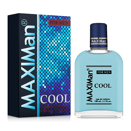 Туалетна вода для чоловіків MAXIMAN COOL, 100 мл, фото 1