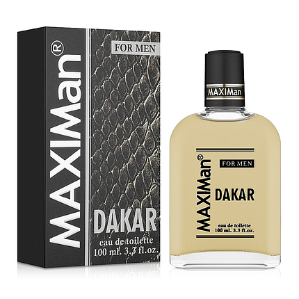 Туалетна вода для чоловіків MAXIMAN DAKAR, 100 мл, фото 1